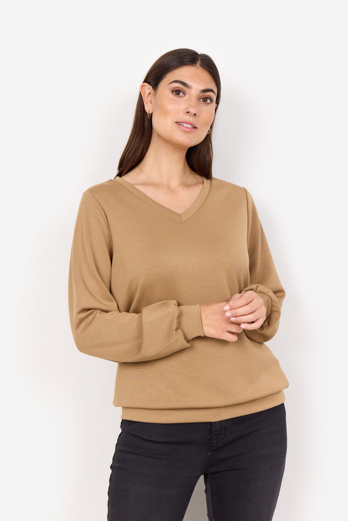 SC-BANU 194 Bluse Camel