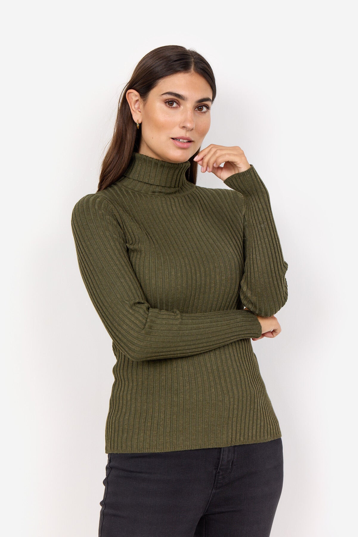 SC-DOLLIE 483 Pullover Oliven