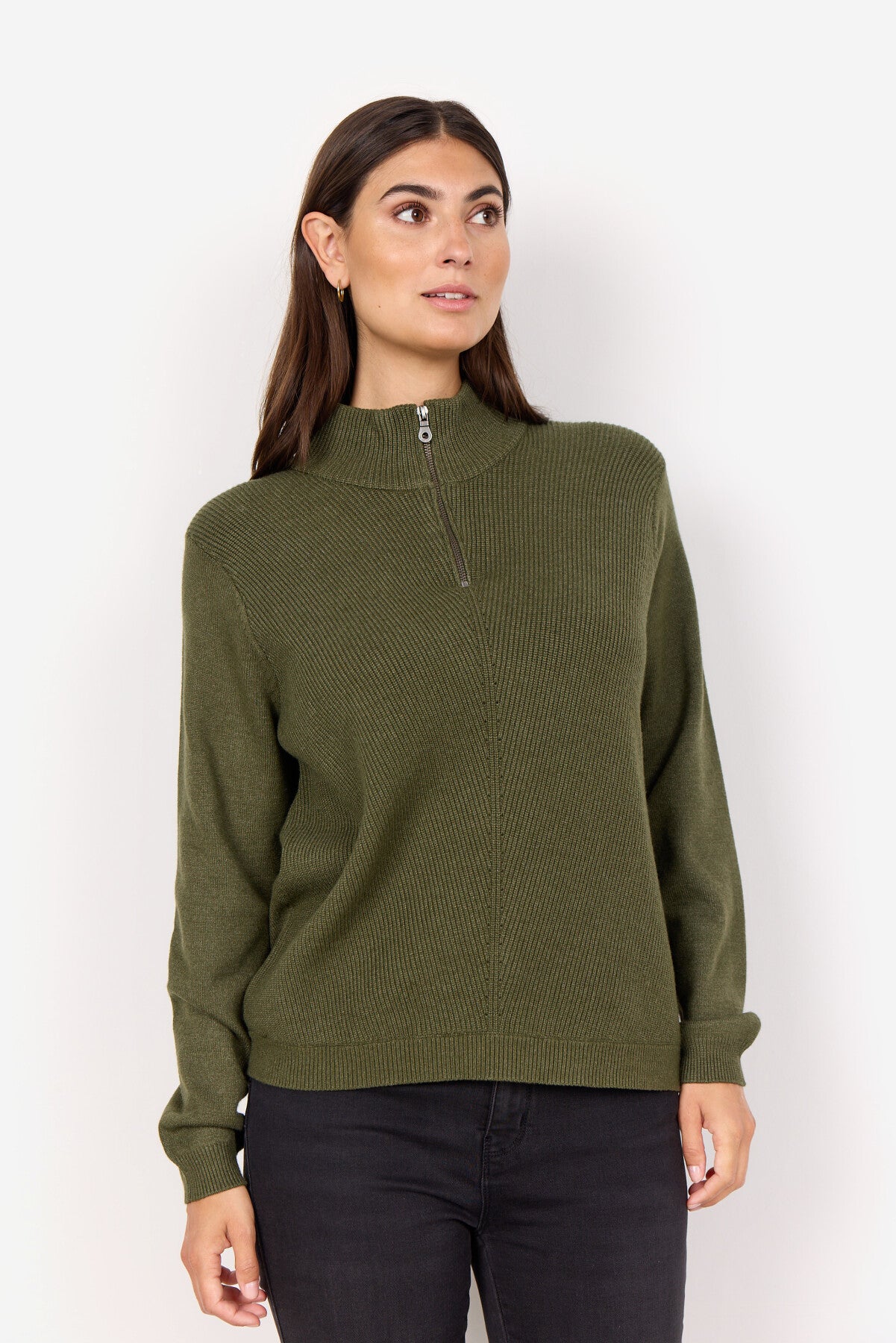 SC-KANITA 15 Pullover Oliven