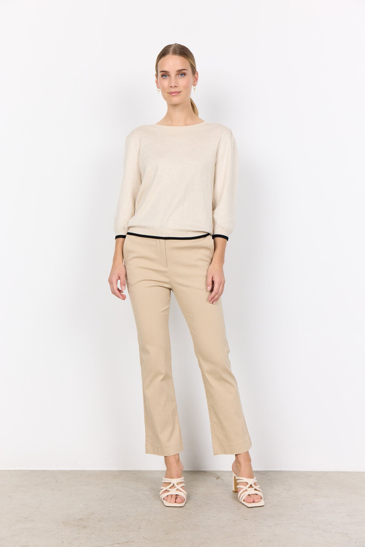 SC-DOLLIE 775 Pullover Creme