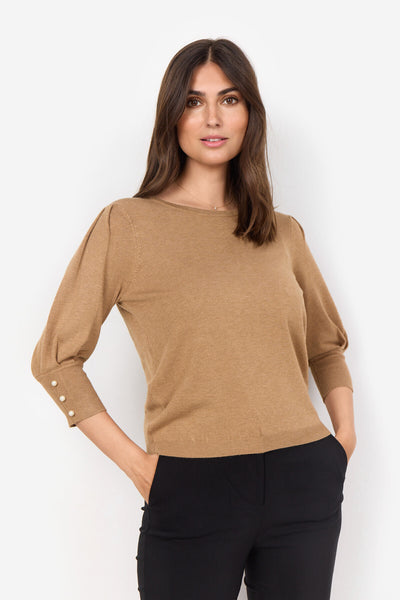 SC-DOLLIE 762 Pullover Camel