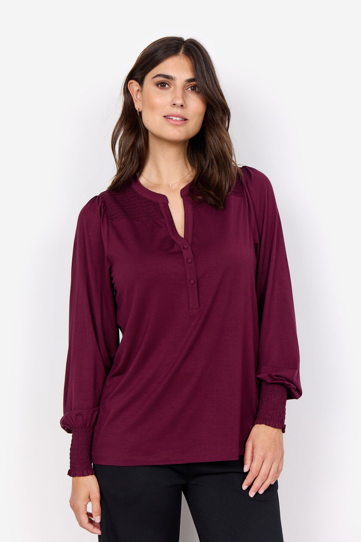 SC-MARICA 303 Bluse Bordeaux