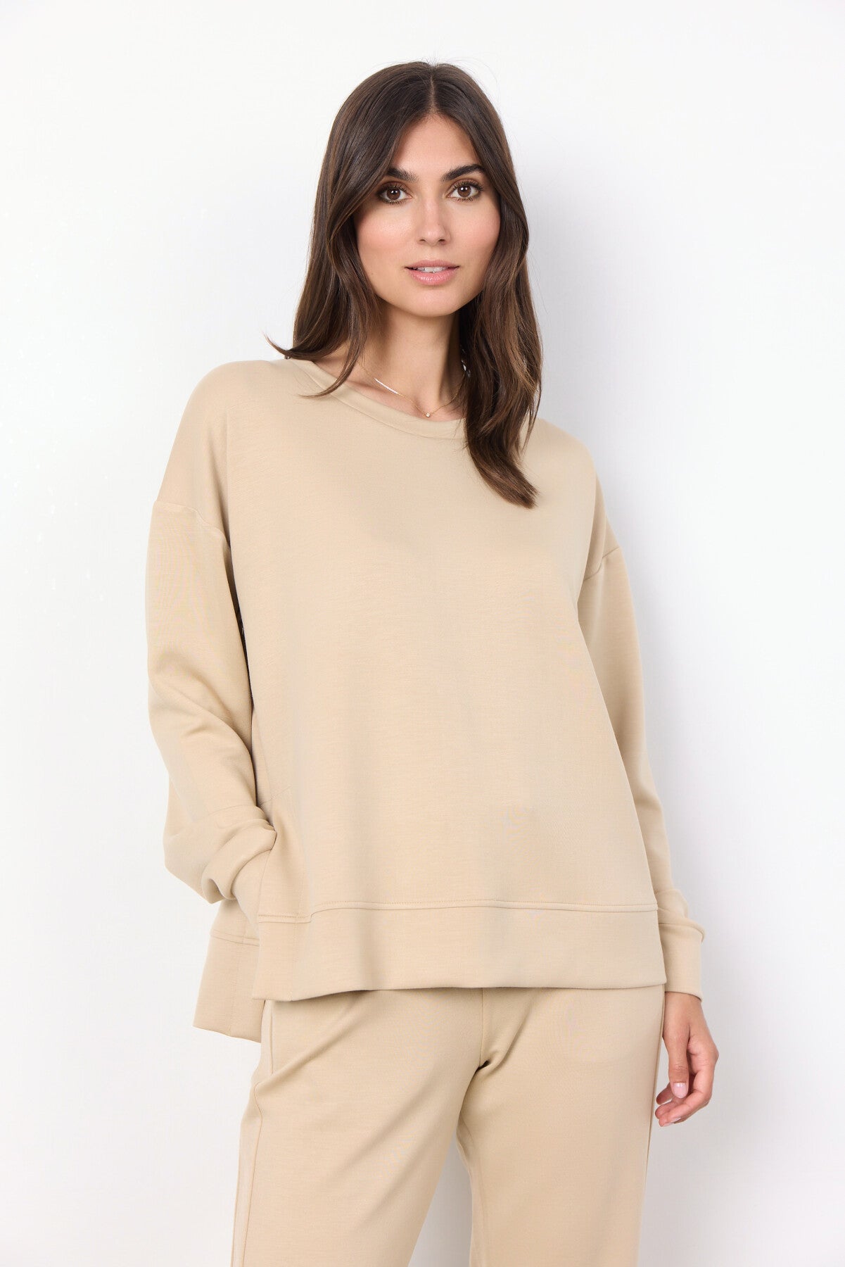 SC-BANU 164 Sweatshirt Lys sand