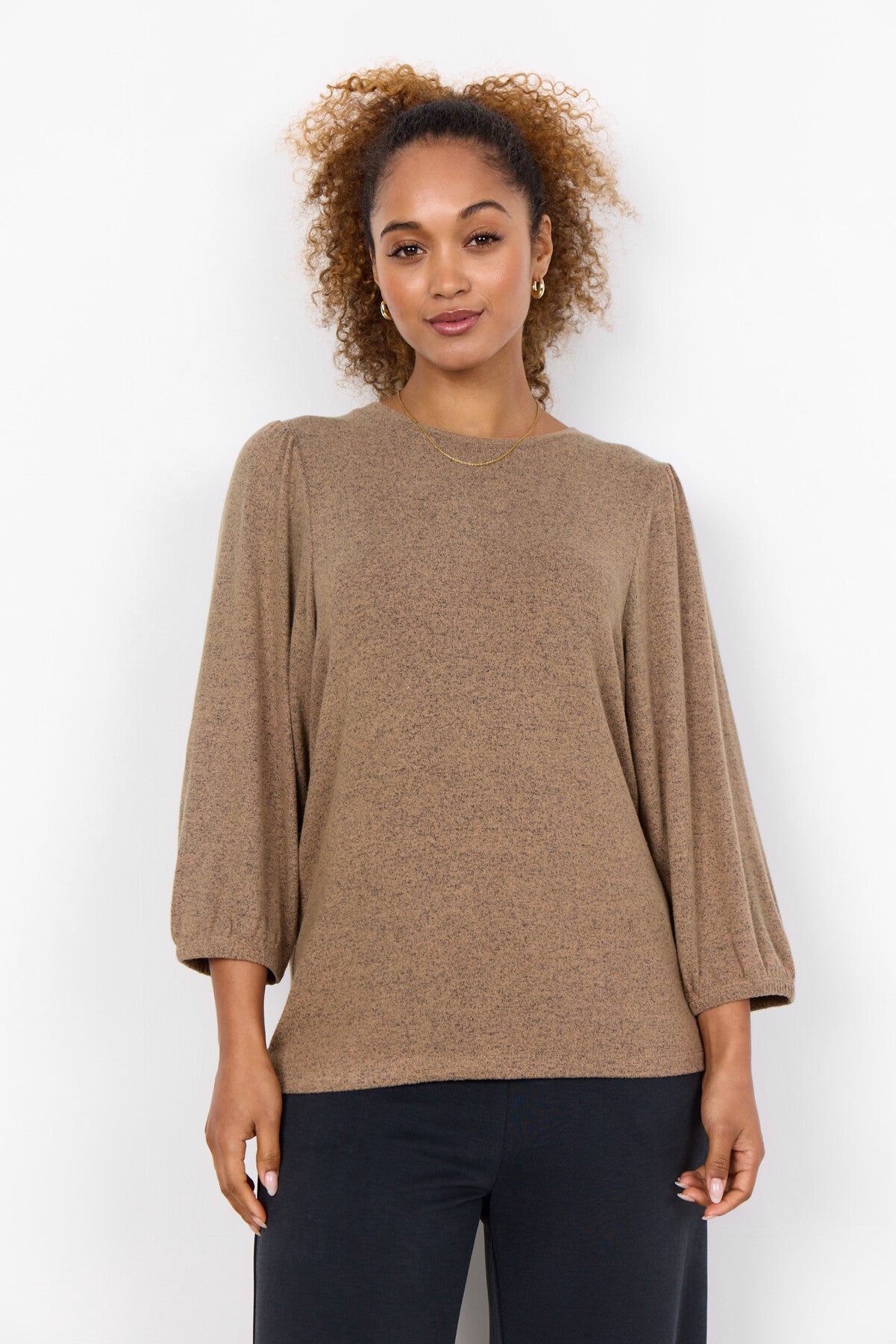 SC-BIARA 116 Bluse Camel