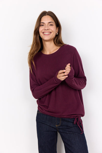 SC-BIARA 119 Bluse Bordeaux