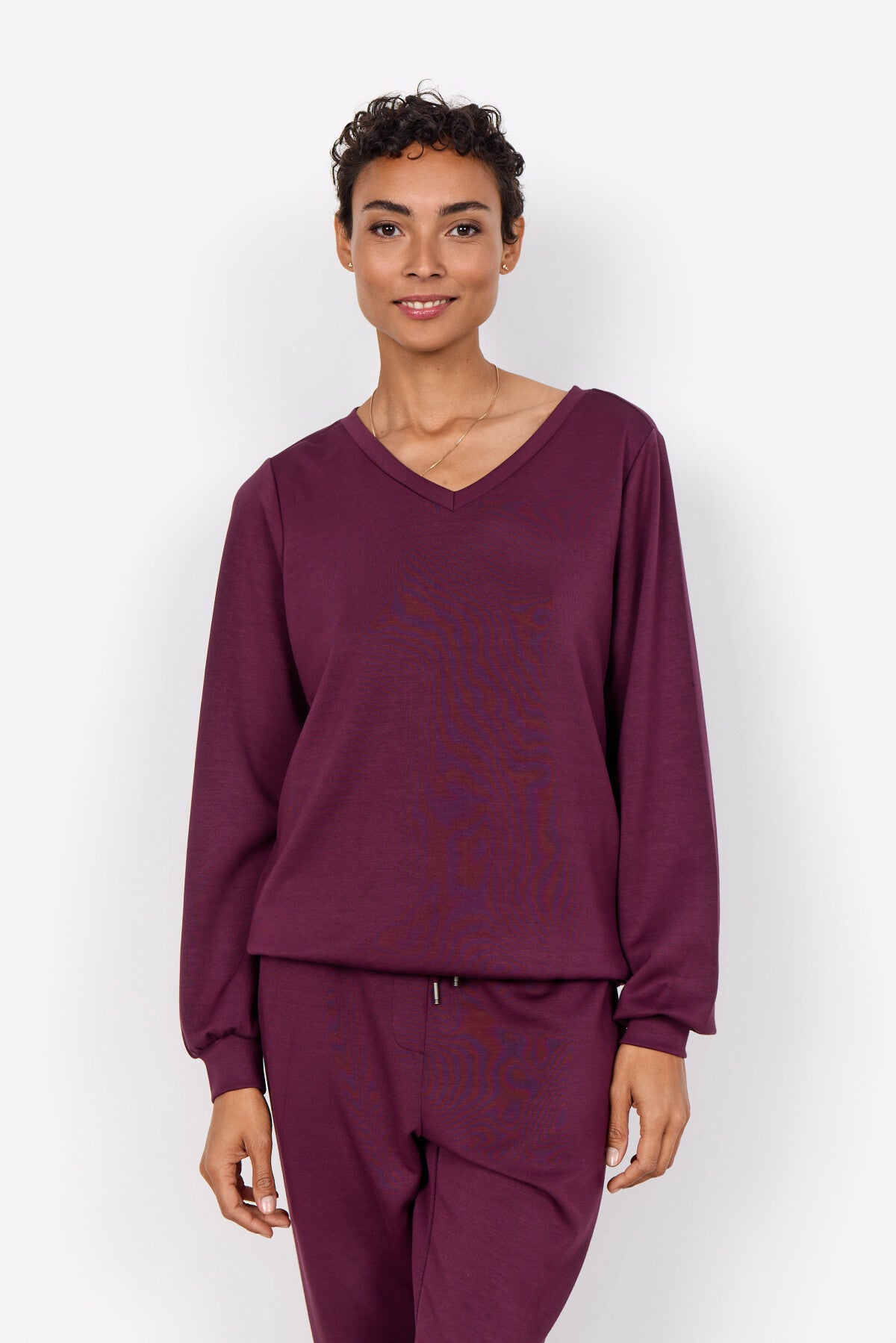 SC-BANU 194 Bluse Bordeaux