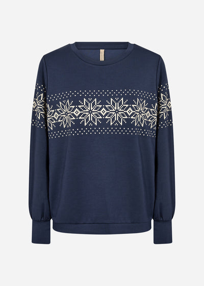 SC-BANU 216 Sweatshirt Mørk blå