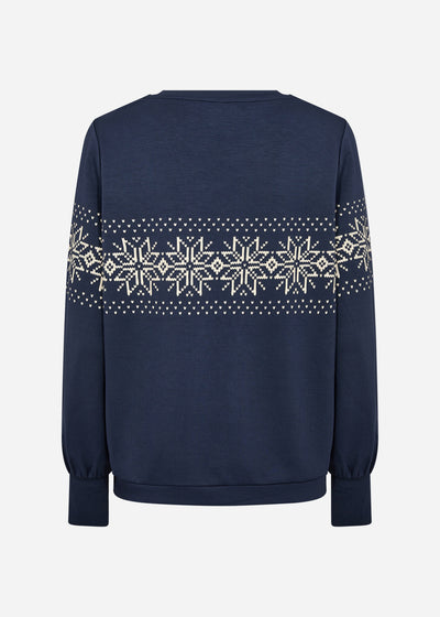 SC-BANU 216 Sweatshirt Mørk blå