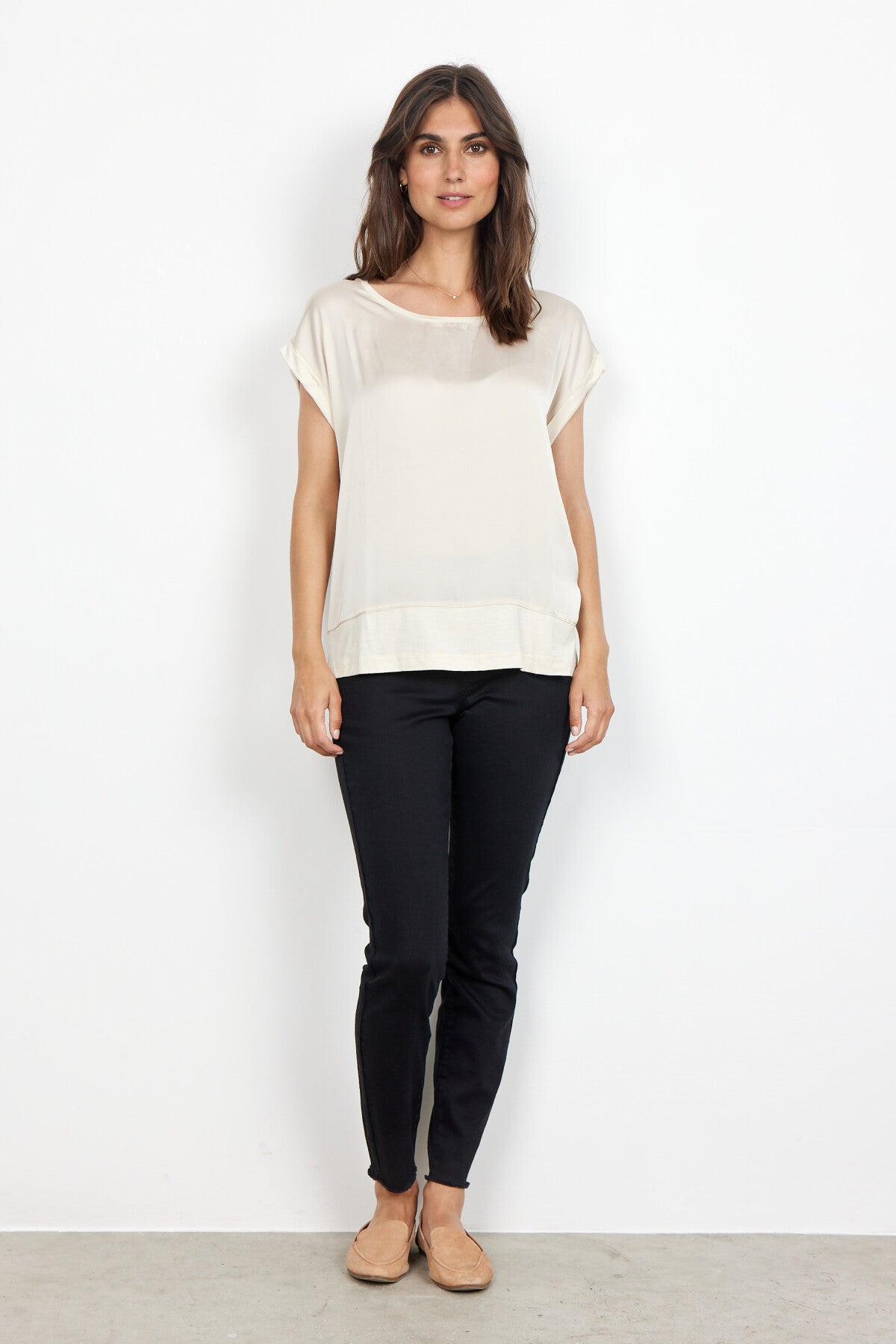 SC-THILDE 6 T-shirt Creme