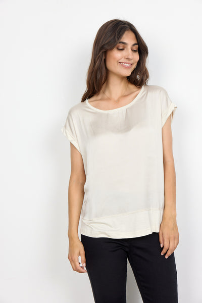 SC-THILDE 6 T-shirt Creme