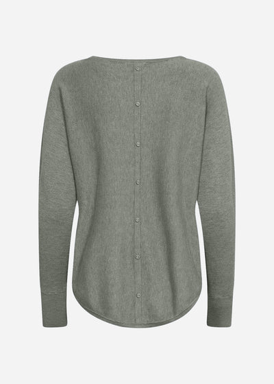 SC-DOLLIE 620 Pullover Støvet Grøn