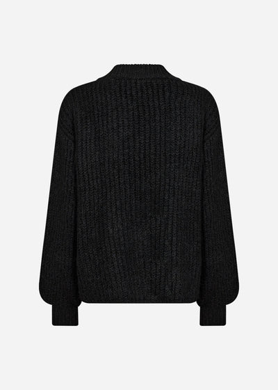 SC-GUNNA 8 Cardigan Sort