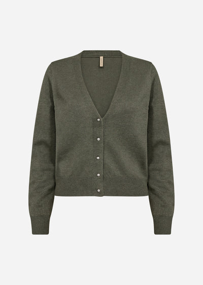 SC-DOLLIE 746 Cardigan Mørkegrøn