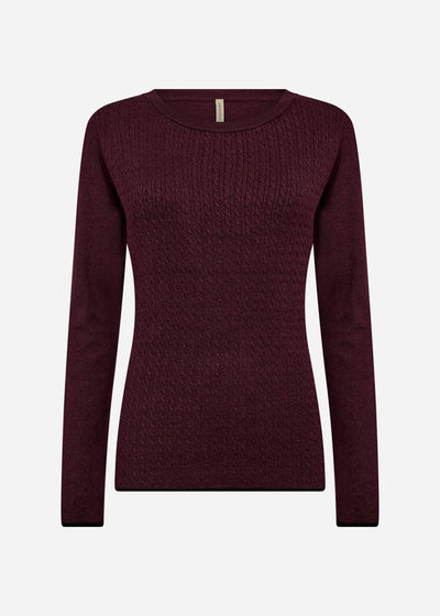 SC-DOLLIE 767 Pullover Bordeaux