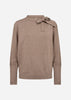 SC-NICOLINE 1 Pullover Mørk sand