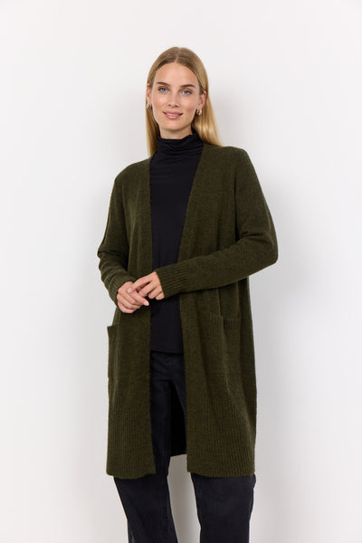 SC-NESSIE 58 Cardigan Oliven