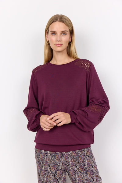 SC-BANU 193 Bluse Bordeaux