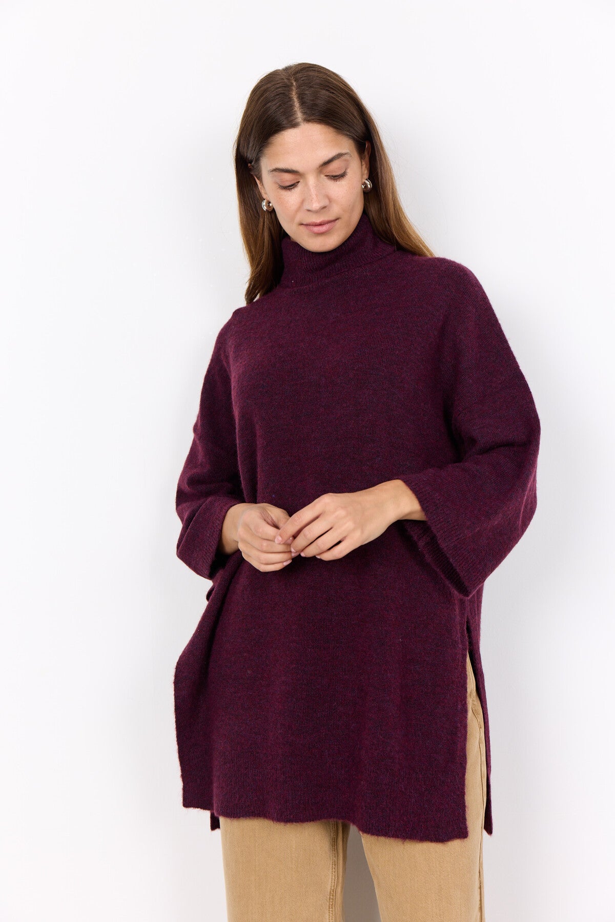 SC-NESSIE 52 Pullover Bordeaux