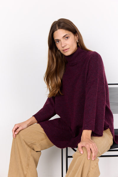 SC-NESSIE 52 Pullover Bordeaux