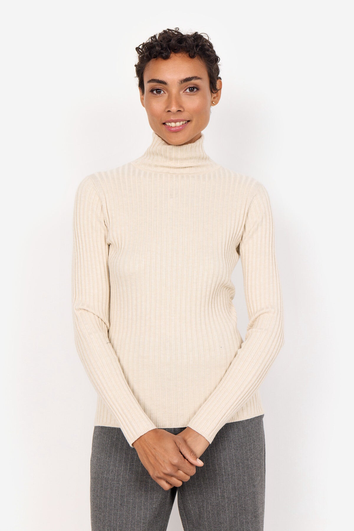 SC-DOLLIE 483 Pullover Creme