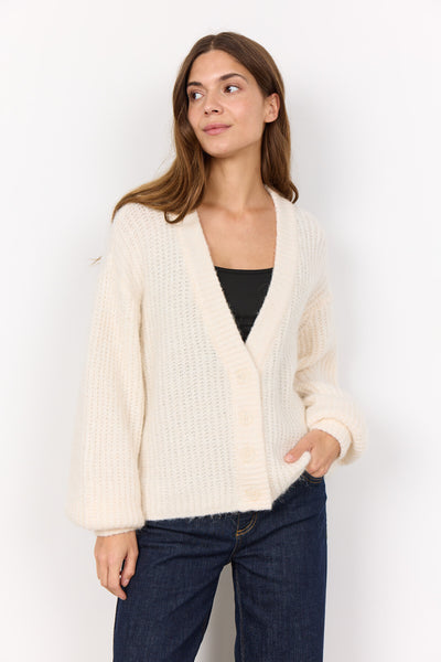 SC-GUNNA 8 Cardigan Creme